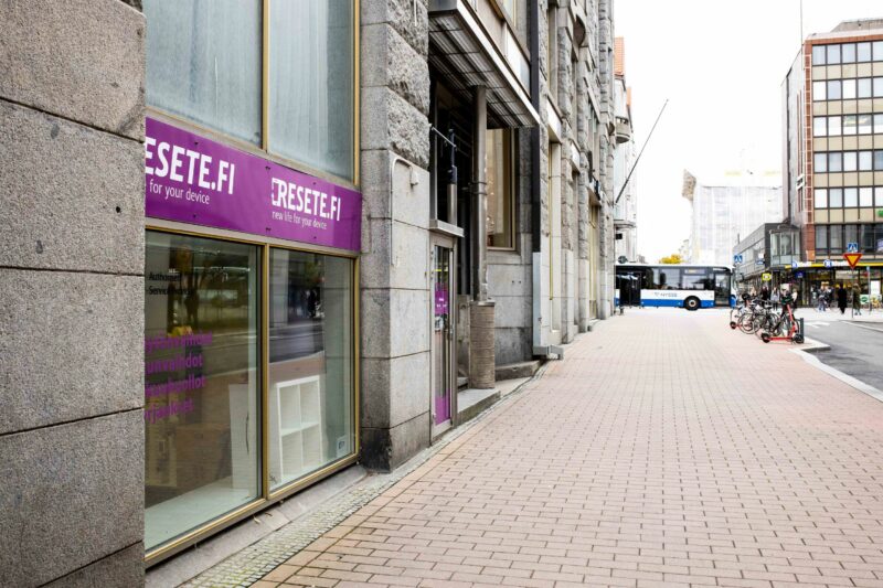 Reseten myymälä Tampereella